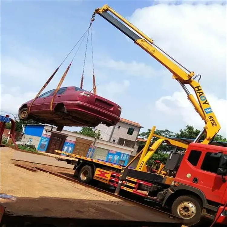 瑞安吊车救援小汽车怎么吊