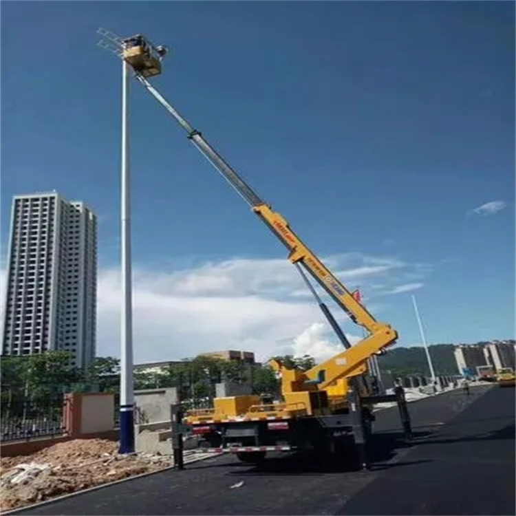 瑞安维修路灯的曲臂升降车出租